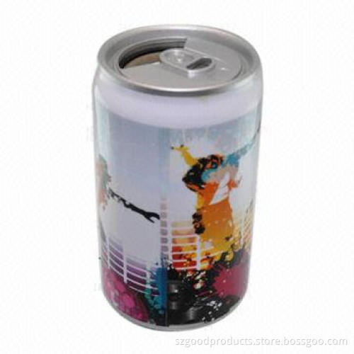 Mobile Bluetooth Speaker with Beer Tin Design, Supports at Most 16G TF Card and Handsfree Function